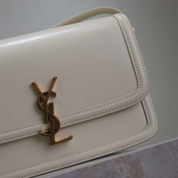 YSL SOLFERINO MEDIUM SATCHEL IN BOX SAINT LAURENT(HIGH-END GRADE) - Image 6