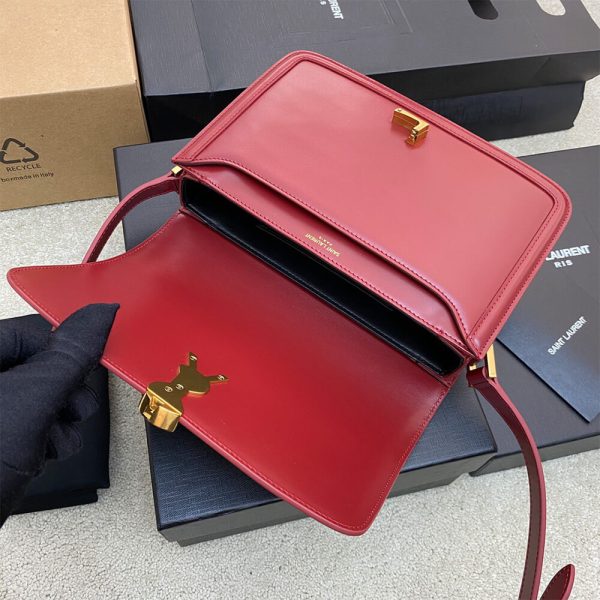YSL SOLFERINO MEDIUM SATCHEL IN BOX SAINT LAURENT(HIGH-END GRADE) - Image 6