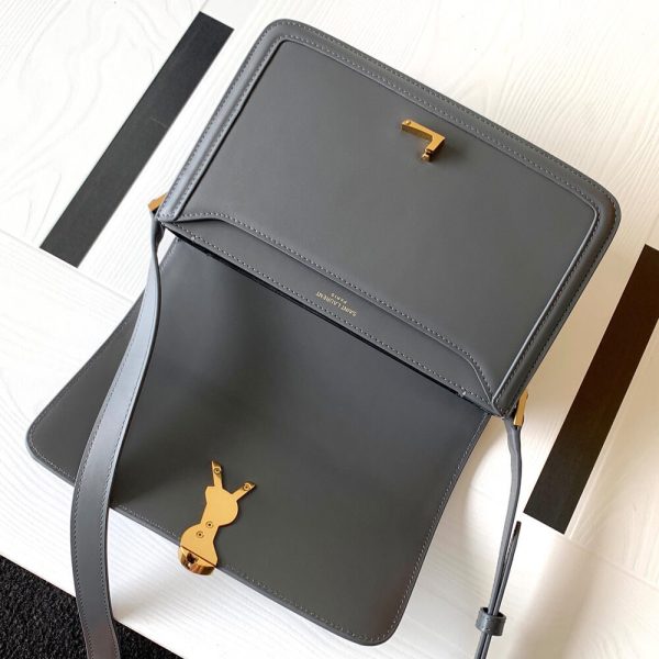 YSL SOLFERINO MEDIUM SATCHEL IN BOX SAINT LAURENT(HIGH-END GRADE) - Image 6