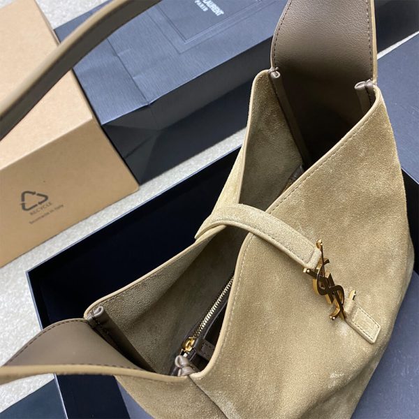 YSL le 5 a 7 supple small suede - Image 6