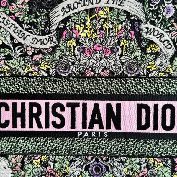 Large Dior Book Tote - Image 6