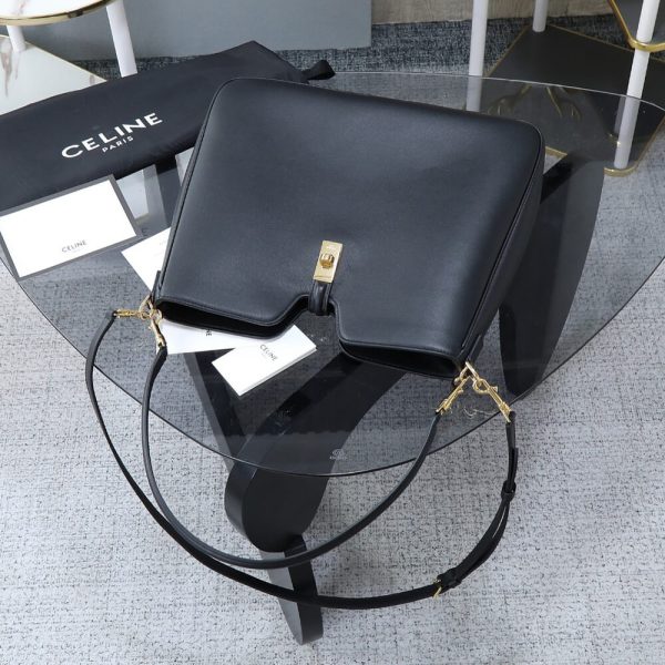 CELINE MEDIUM CAMILLE 16 SOFT BAG IN SMOOTH CALFSKIN(HIGH-END GRADE) - Image 6
