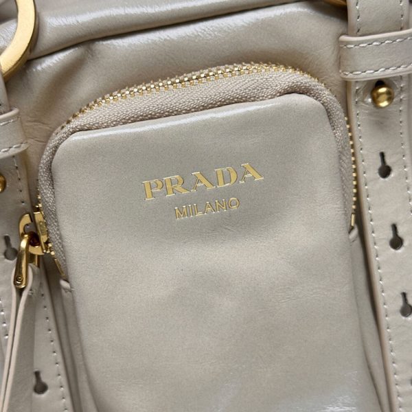 Prada Dangle leather top-handle mini-bag(HIGH-END GRADE) - Image 6