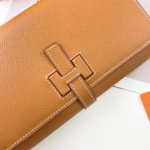 HERMES New H Passant Toutenmain wallet(HIGH-END GRADE) - Image 6