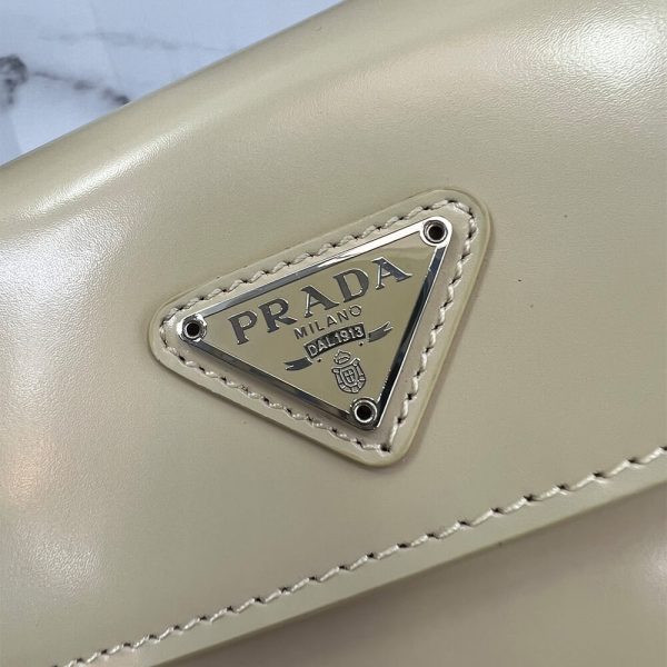 Small Prada Cleo brushed leather shoulder bag with flap - Image 6