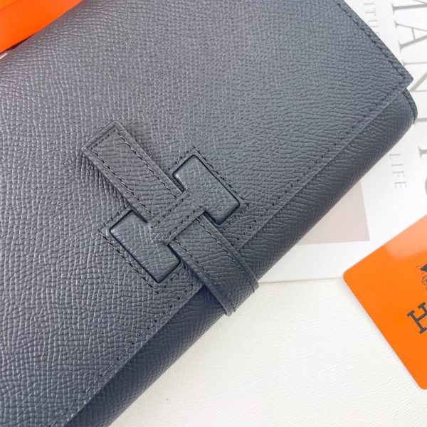 HERMES New H Passant Toutenmain wallet(HIGH-END GRADE) - Image 6