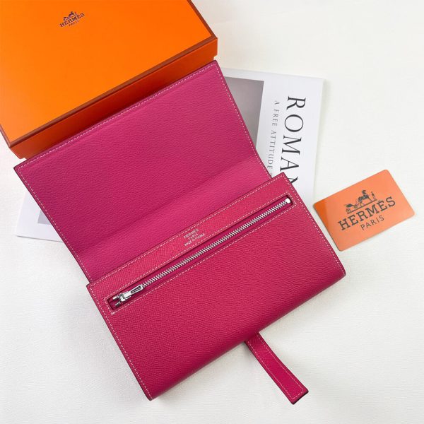 HERMES New H Passant Toutenmain wallet(HIGH-END GRADE) - Image 6