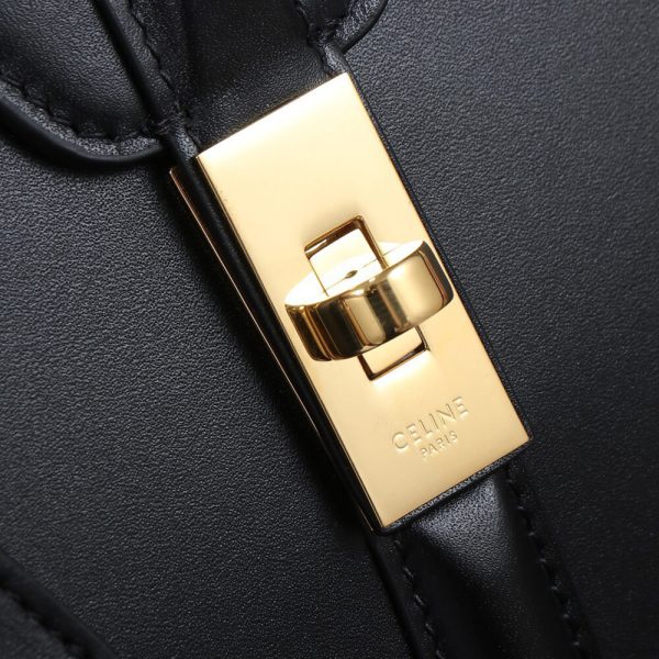 CELINE CLASSIQUE 16 BAG IN SATINATED CALFSKIN - Image 6