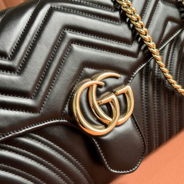 GG Marmont large shoulder bag(high-end grade) - Image 6