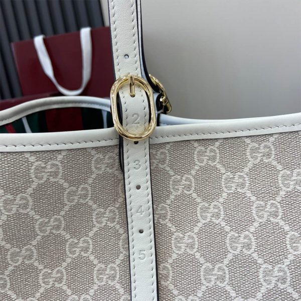 GG Emblem large tote bag - Image 6