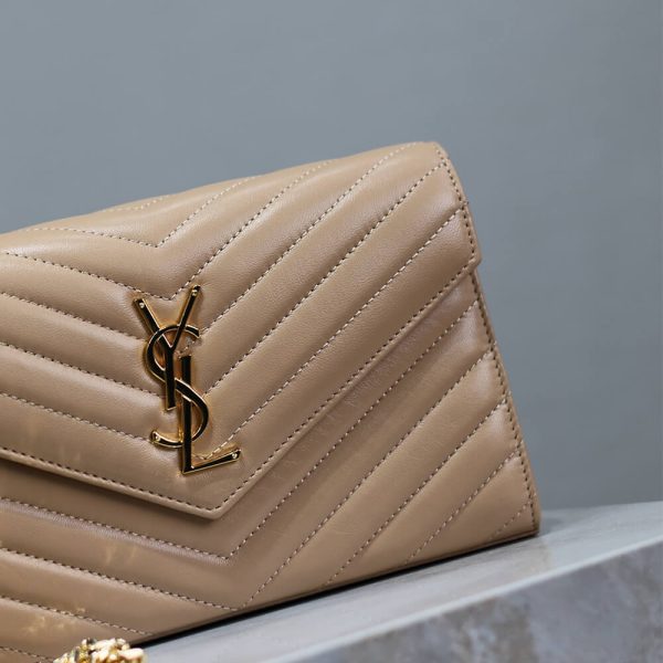 YSL cassandre chain wallet in lambskin - Image 6