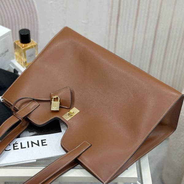 CELINE CABAS 16 IN SUPPLE SMOOTH CALFSKIN - Image 6