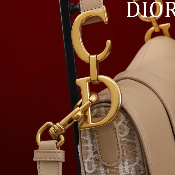 Dior Saddle Bag with Strap(HIGH-END GRADE) - Image 6