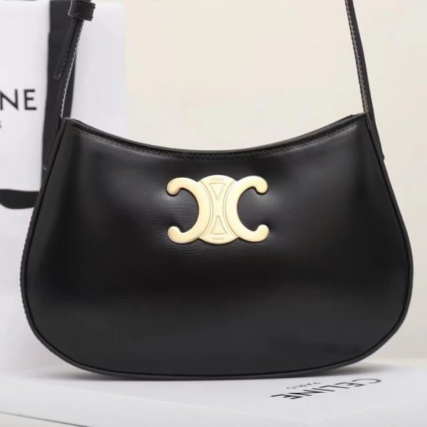 CELINE MEDIUM TILLY BAG in shiny calfskin - Image 7