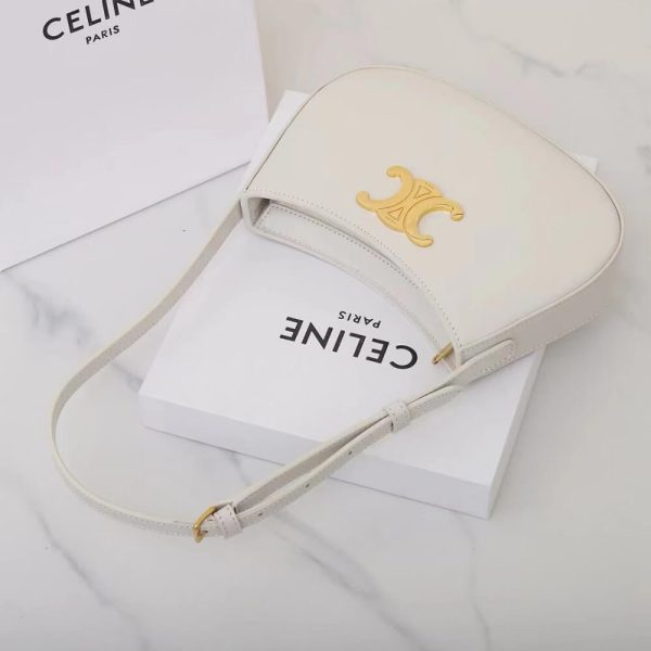 CELINE MEDIUM TILLY BAG in shiny calfskin - Image 7