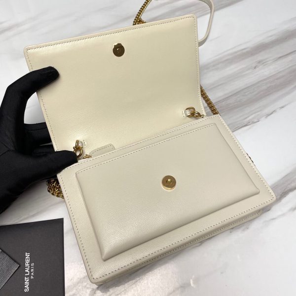 SUNSET CHAIN WALLET IN SMOOTH LEATHER - Image 7