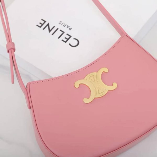 CELINE MEDIUM TILLY BAG in shiny calfskin - Image 7