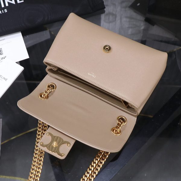 CELINE TEEN CELINE VICTOIRE BAG in SUPPLE CALFSKIN - Image 7