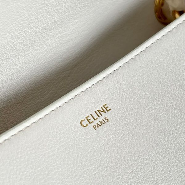 CELINE Medium Celine Victoire Bag in SUPPLE CALFSKIN - Image 7