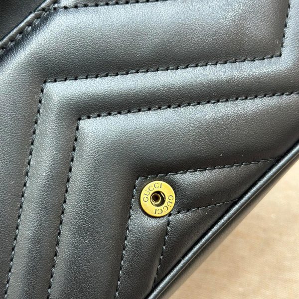 GG Marmont matelasse leather super mini bag(high-end Grade) - Image 7