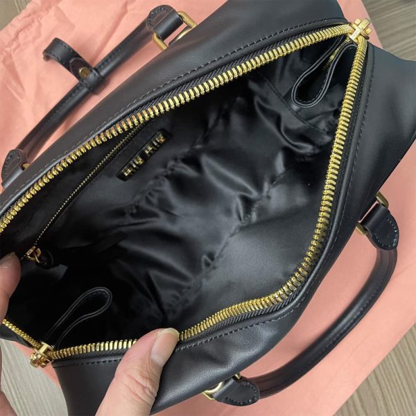 MIUMIU Large Arcadie Leather Bag(HIGH-END GRADE) - Image 7