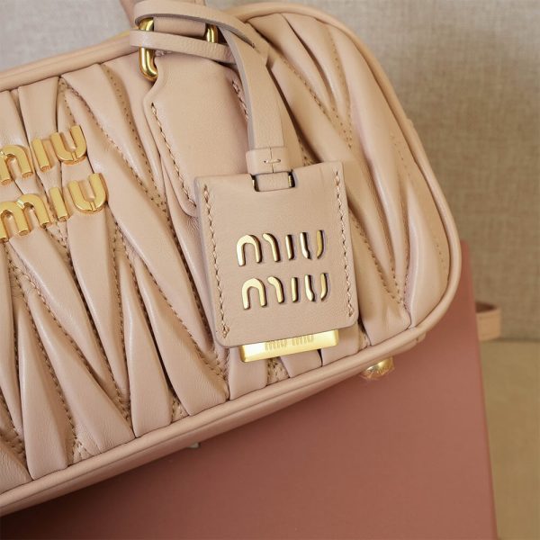 MIUMIU Medium Arcadie matelasse nappa Bag(HIGH-END GRADE) - Image 7