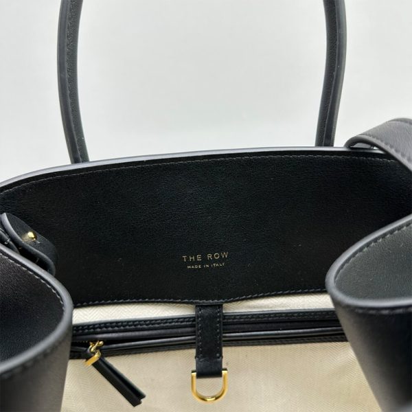 THE ROW Margaux 12 leather top-handle bag - Image 7