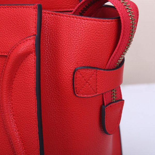 CELINE MICRO LUGGAGE HANDBAG IN CALFSKIN - Image 7