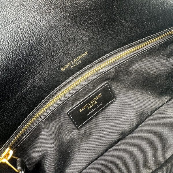 YSL calypso small in plunged lambskin(HIGH-END GRADE) - Image 7