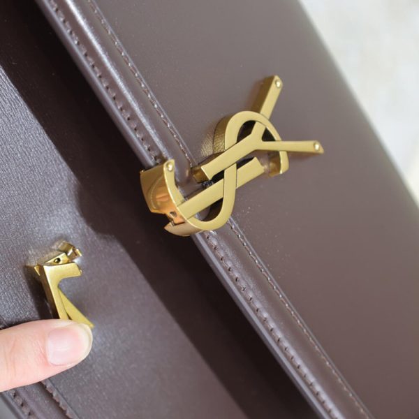 YSL SOLFERINO MEDIUM SATCHEL IN BOX SAINT LAURENT(HIGH-END GRADE) - Image 7