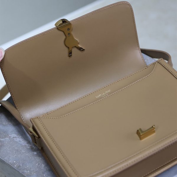 YSL SOLFERINO MEDIUM SATCHEL IN BOX SAINT LAURENT(HIGH-END GRADE) - Image 7