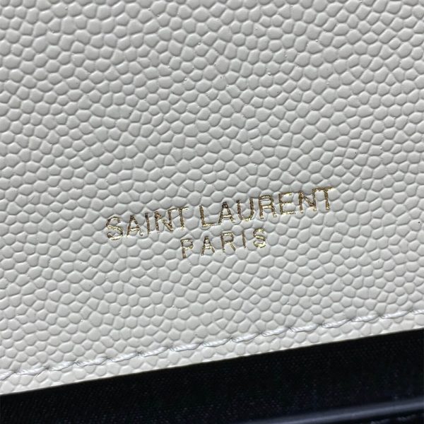 YSL kate medium tassel in grain de poudre embossed leather - Image 7