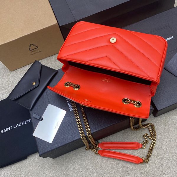 YSL LOULOU small in MATELASSE lambskin(HIGH-END GRADE) - Image 7