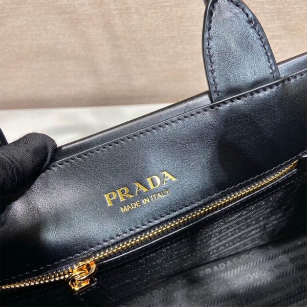 Prada Small leather Prada Symbole bag with topstitching - Image 7