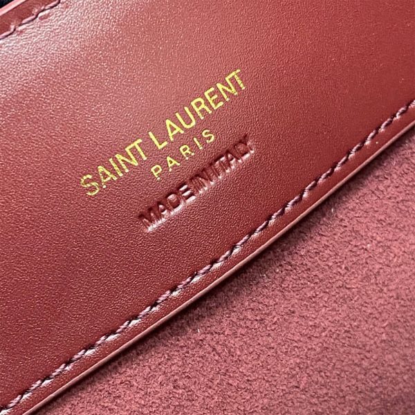 YSL LE 37 mini in shiny leather - Image 7