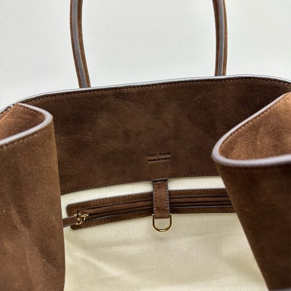 THE ROW  Soft Margaux 15 sued bag(High-end Grade) - Image 7