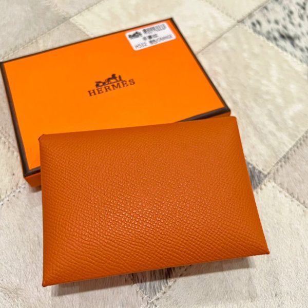 Hermes Calvi Duo Compact card holder - Image 7
