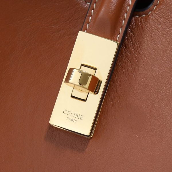 CELINE MEDIUM CAMILLE 16 SOFT BAG IN SMOOTH CALFSKIN(HIGH-END GRADE) - Image 7