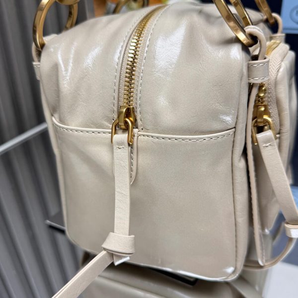 Prada Dangle leather top-handle mini-bag(HIGH-END GRADE) - Image 7