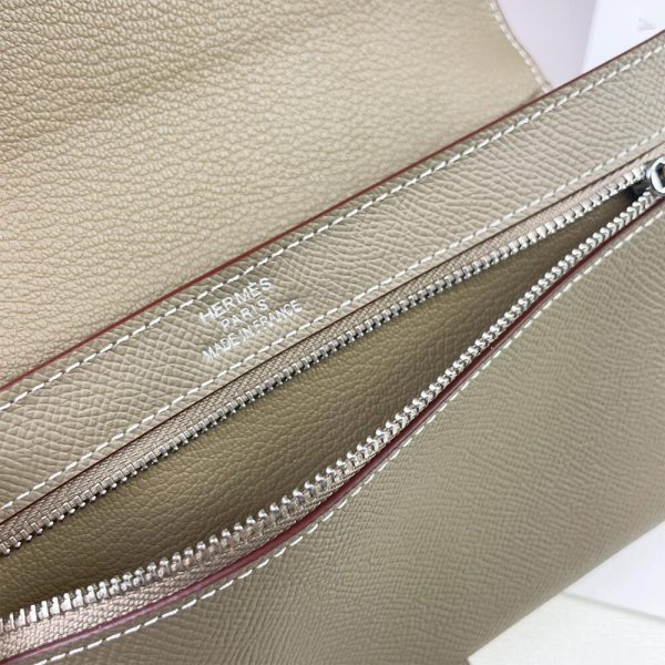HERMES New H Passant Toutenmain wallet(HIGH-END GRADE) - Image 7