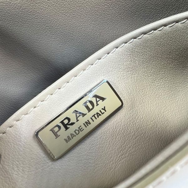 Small Prada Cleo brushed leather shoulder bag with flap - Image 7