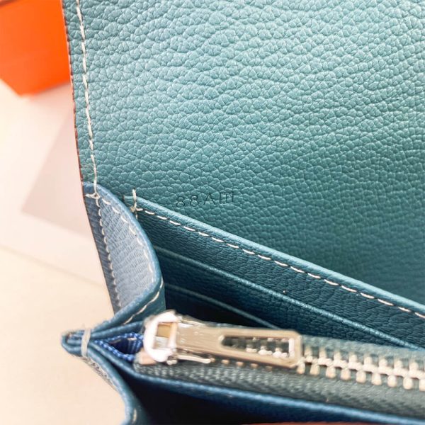HERMES New H Passant Toutenmain wallet(HIGH-END GRADE) - Image 7