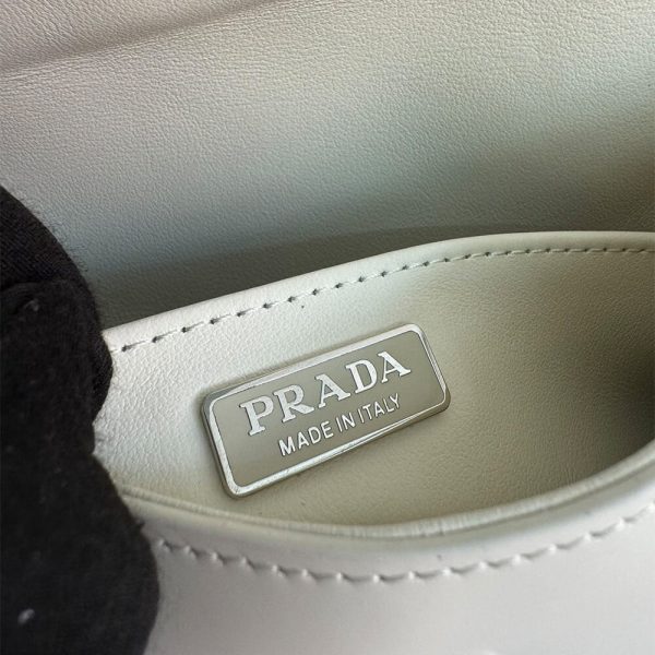Small Prada Cleo brushed leather shoulder bag with flap - Image 7