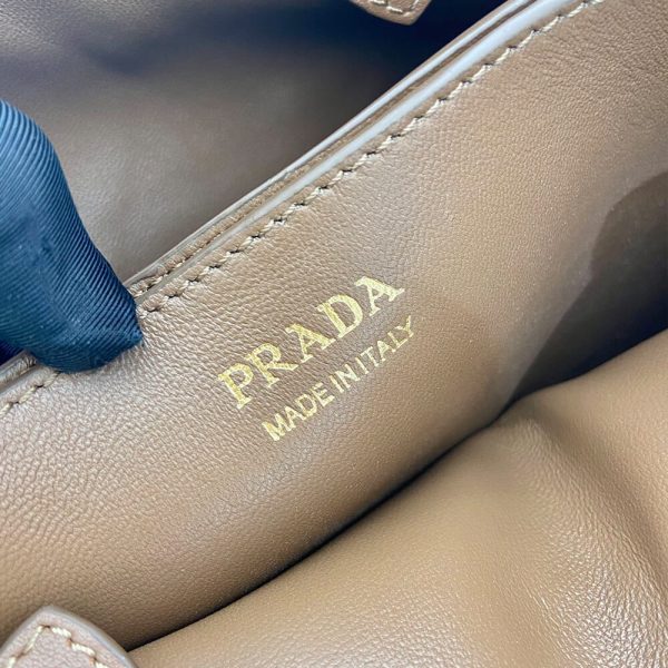 Prada Buckle small suede handbag with belt(high-end grade) - Image 7