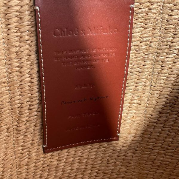 CHLOE LARGE WOODY BASKET - Image 7