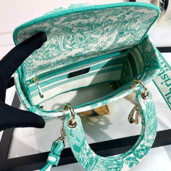 Medium Dioriviera Lady D-Lite Bag - Image 8