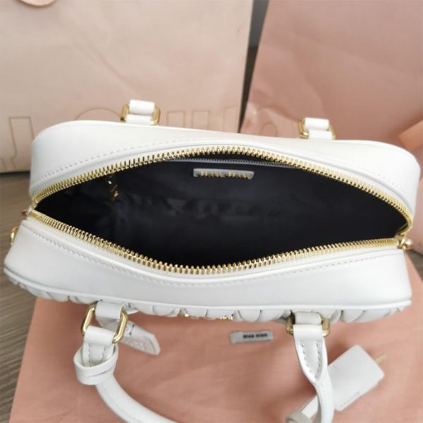 Matelasse nappa leather top-handle bag - Image 8