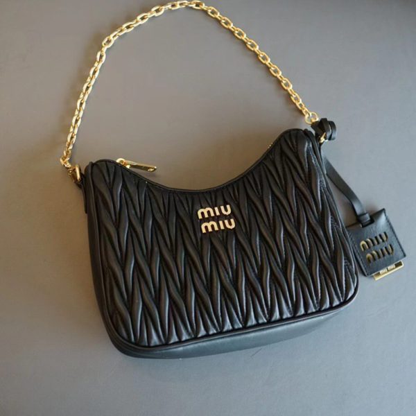 Matelasse nappa leather shoulder bag - Image 8