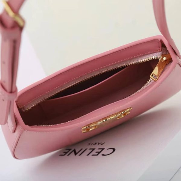 CELINE MEDIUM TILLY BAG in shiny calfskin - Image 8