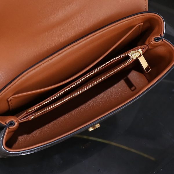CELINE TEEN CELINE VICTOIRE BAG in Triomphe Canvas - Image 8